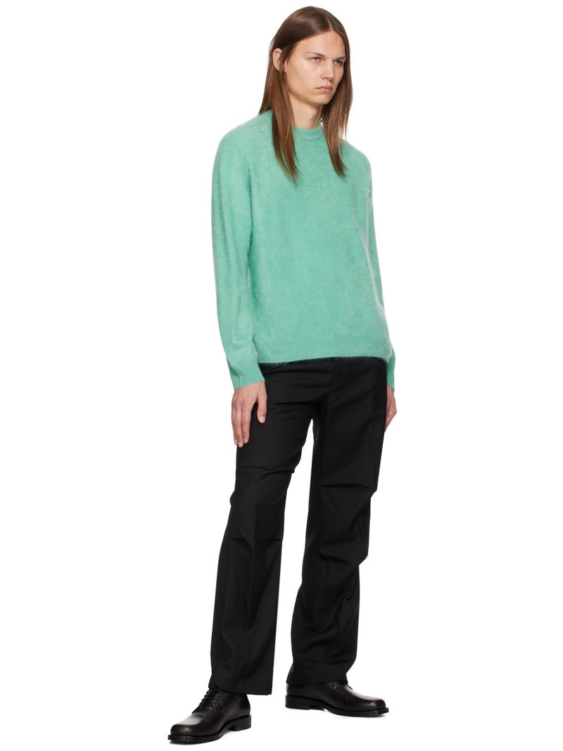 SOLID HOMME Black Tuck Trousers outlook