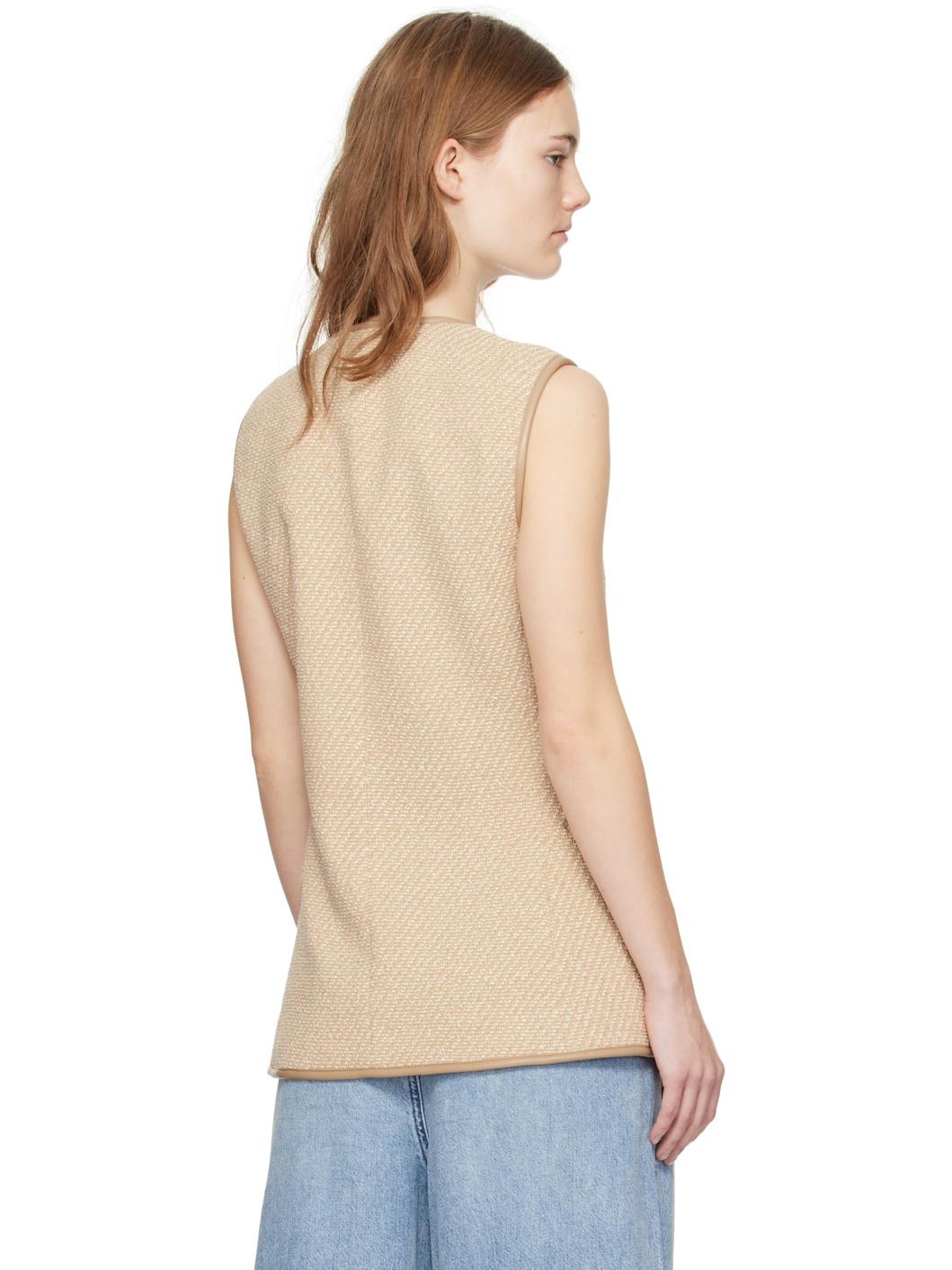 Beige Bartlet Vest - 3