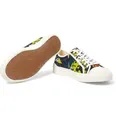 Rubber-Trimmed Floral-Print Canvas Sneakers - 11