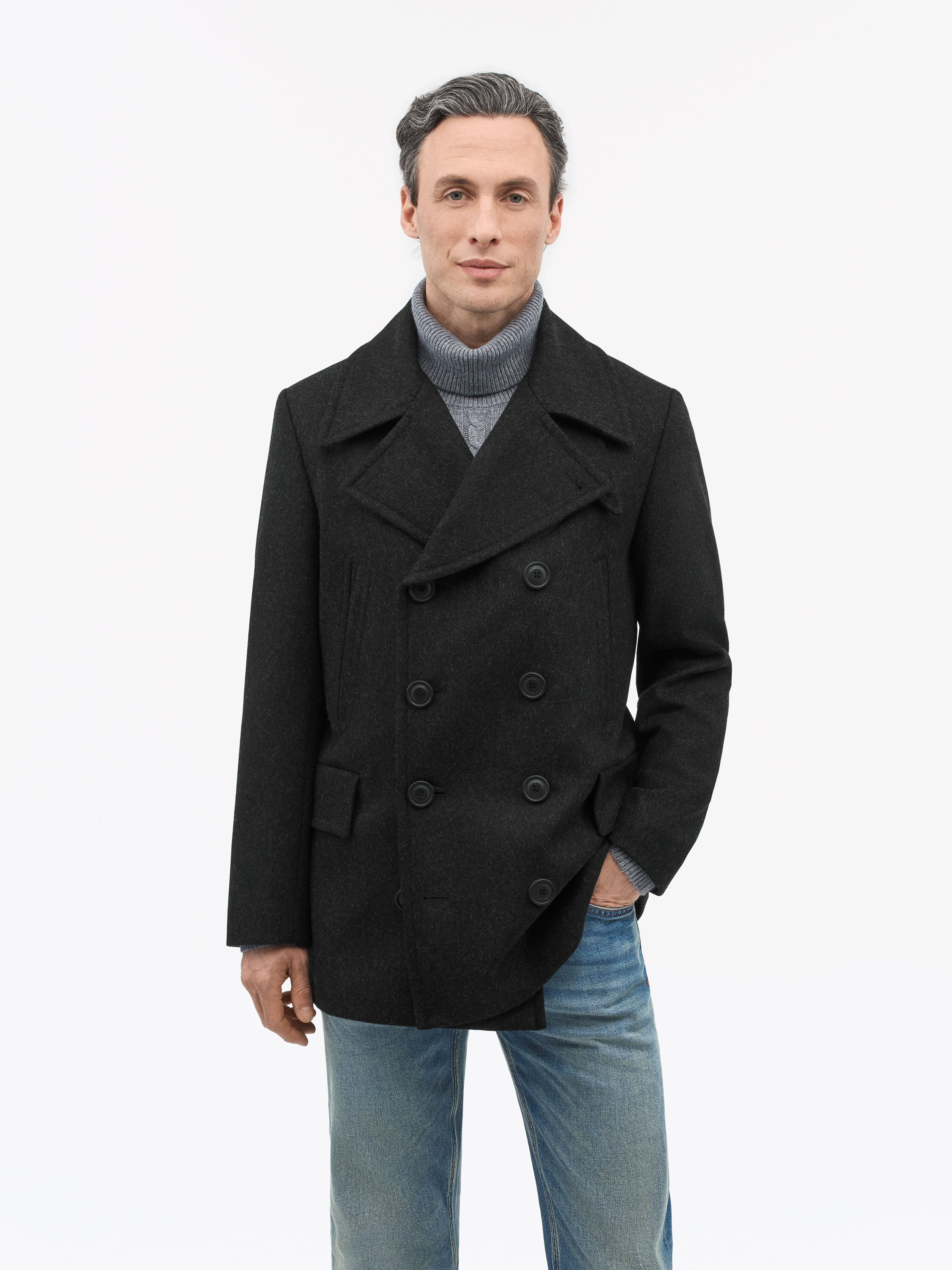 Mahler Double-Breasted Peacoat - 2