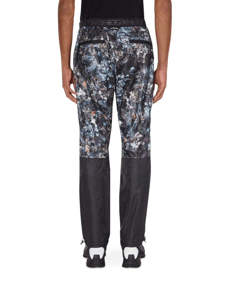 and Wander Stone Printed Ripstop Pants Black outlook