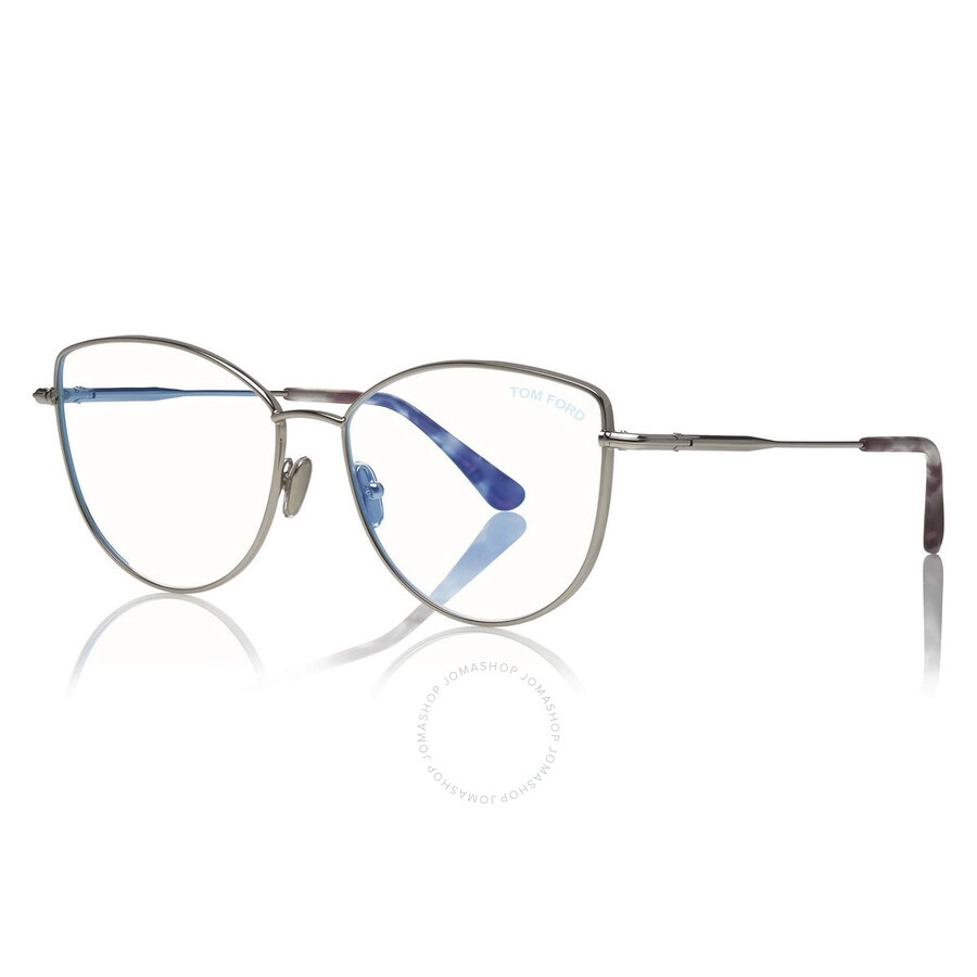 Tom Ford Blue Light Block Cat Eye Ladies Eyeglasses FT5667-B 016 55 - 3