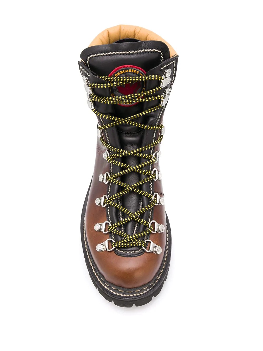 chunky sole hiking boots - 4