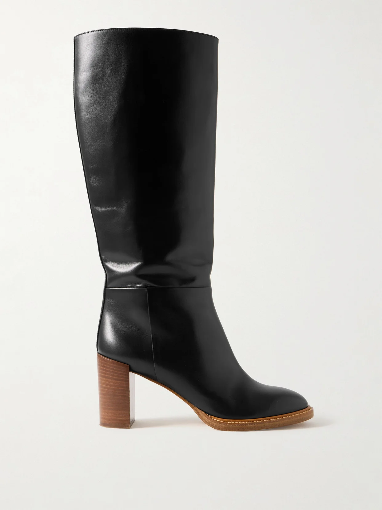 Bocca Leather Knee Boots - 1