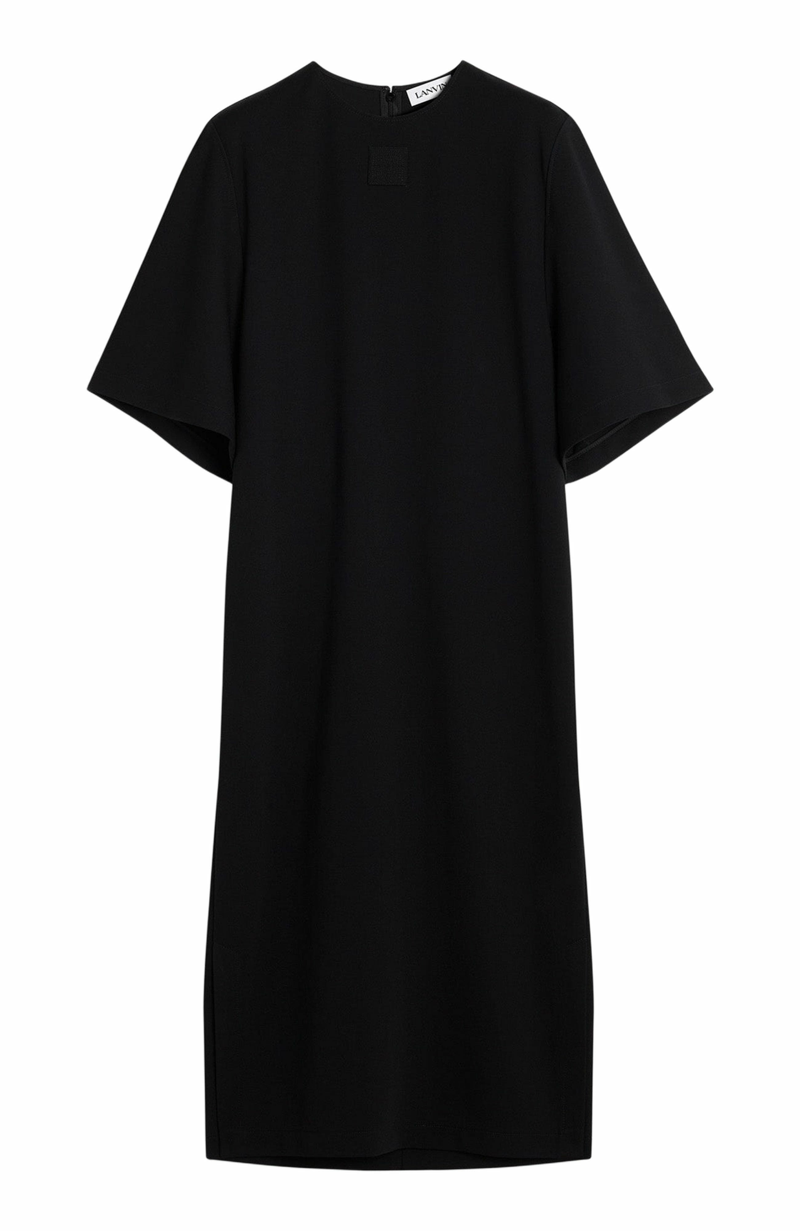 Lanvin T-Shirt Dress In Jersey in Black at Nordstrom - 6