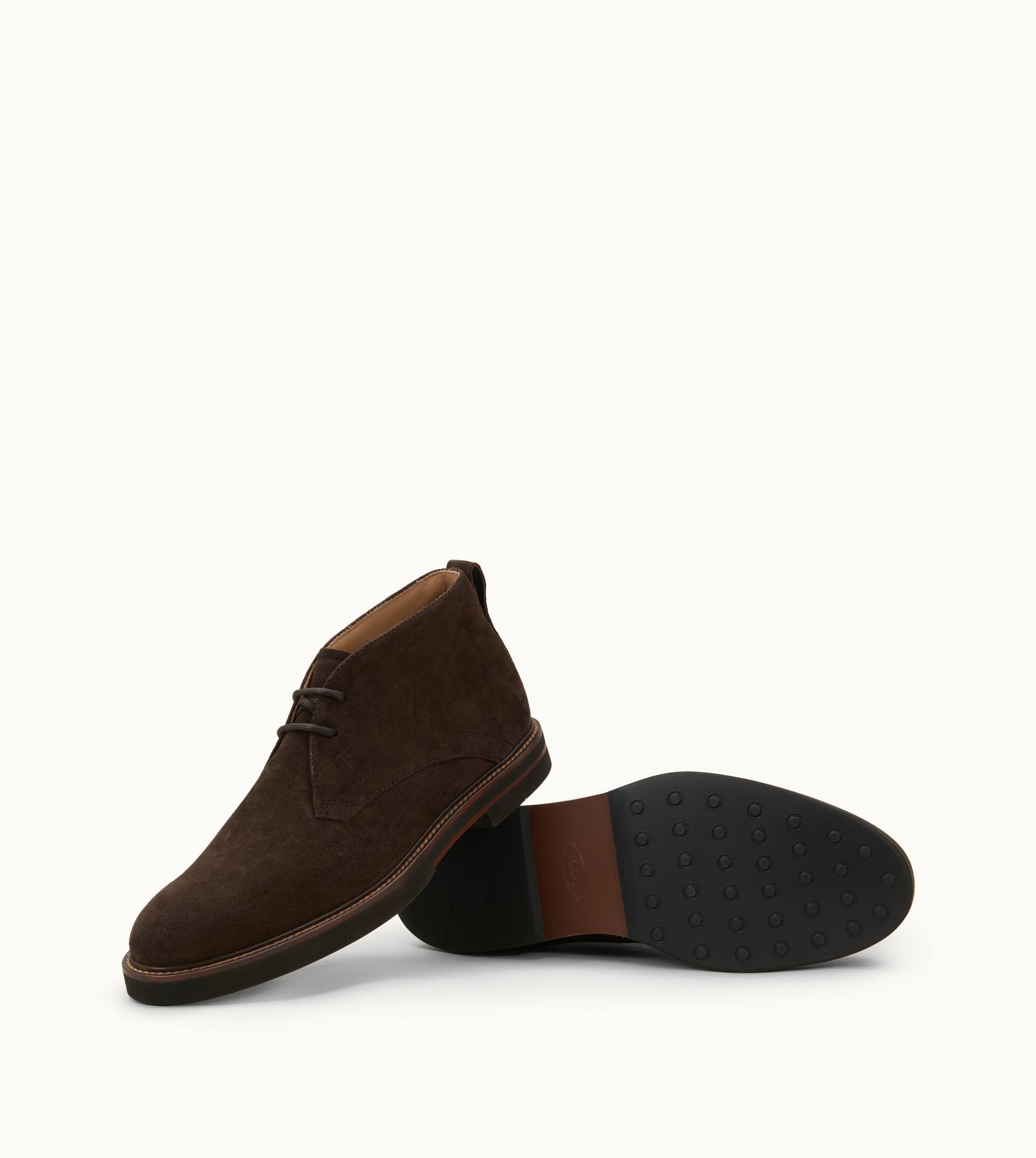 DESERT BOOTS IN SUEDE - BROWN - 5