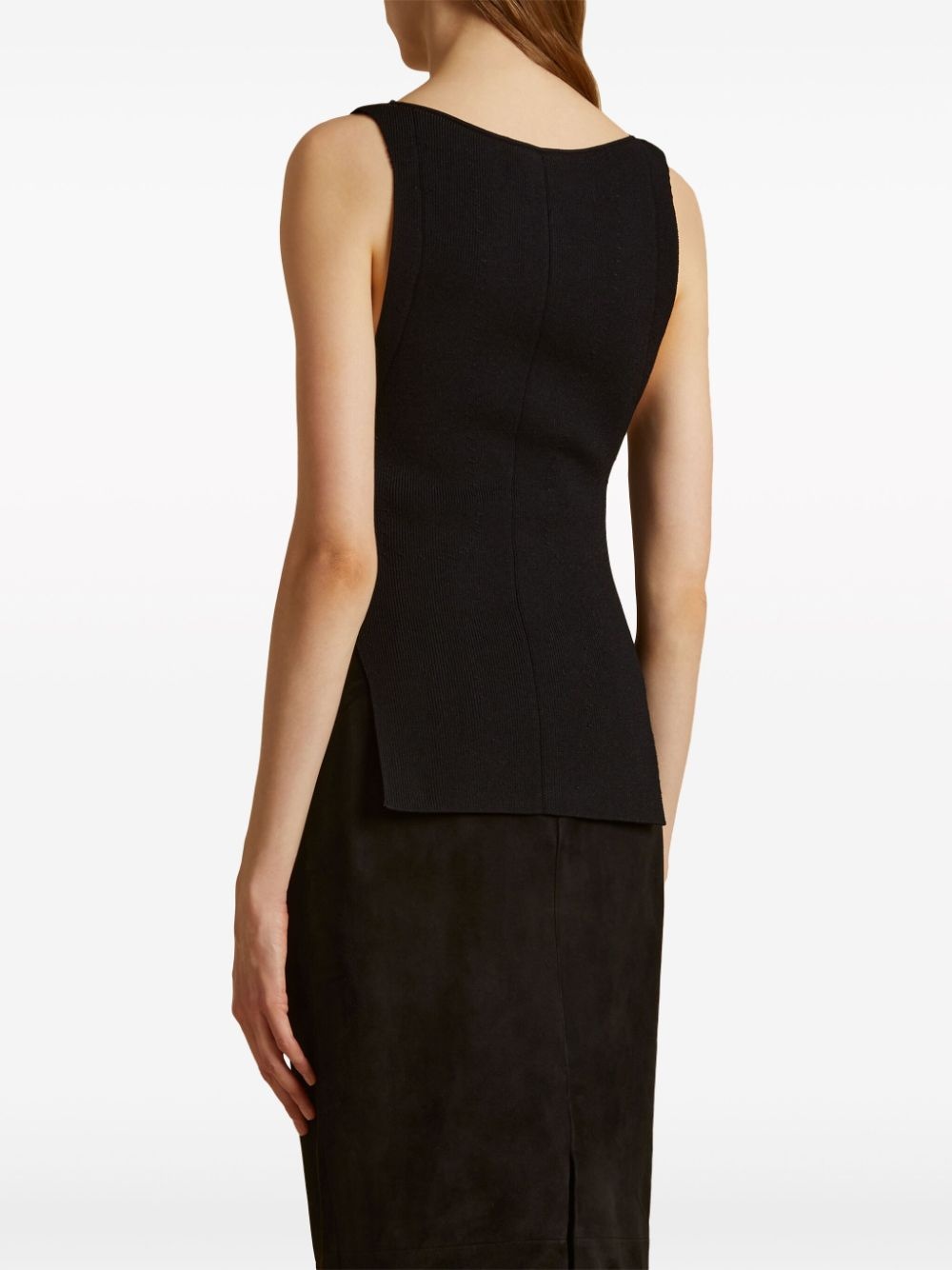 The Evelyn ribbed tank top - 3