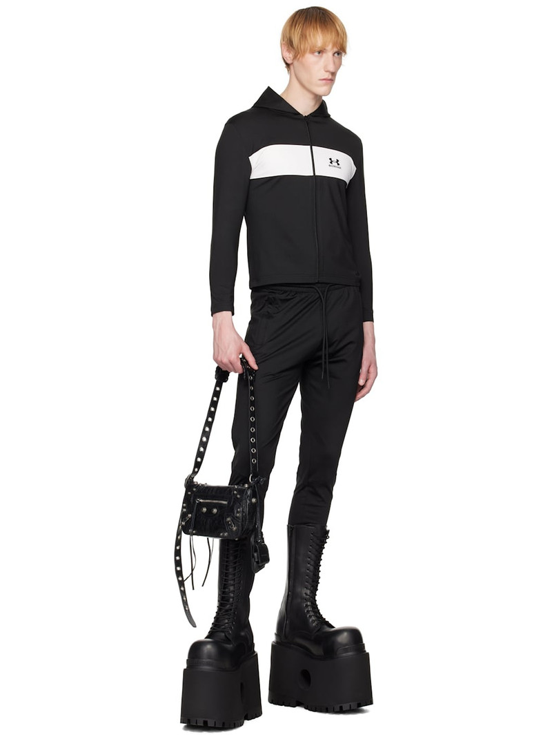 BALENCIAGA Black Under Armour Edition Sweatsuit Hoodie outlook