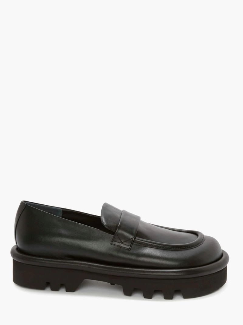BUMPER-TUBE LEATHER CHUNKY LOAFER 1