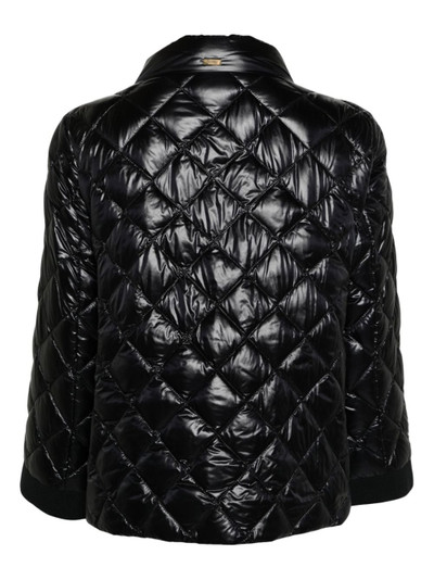 Herno diamond-quilted down puffer jacket outlook