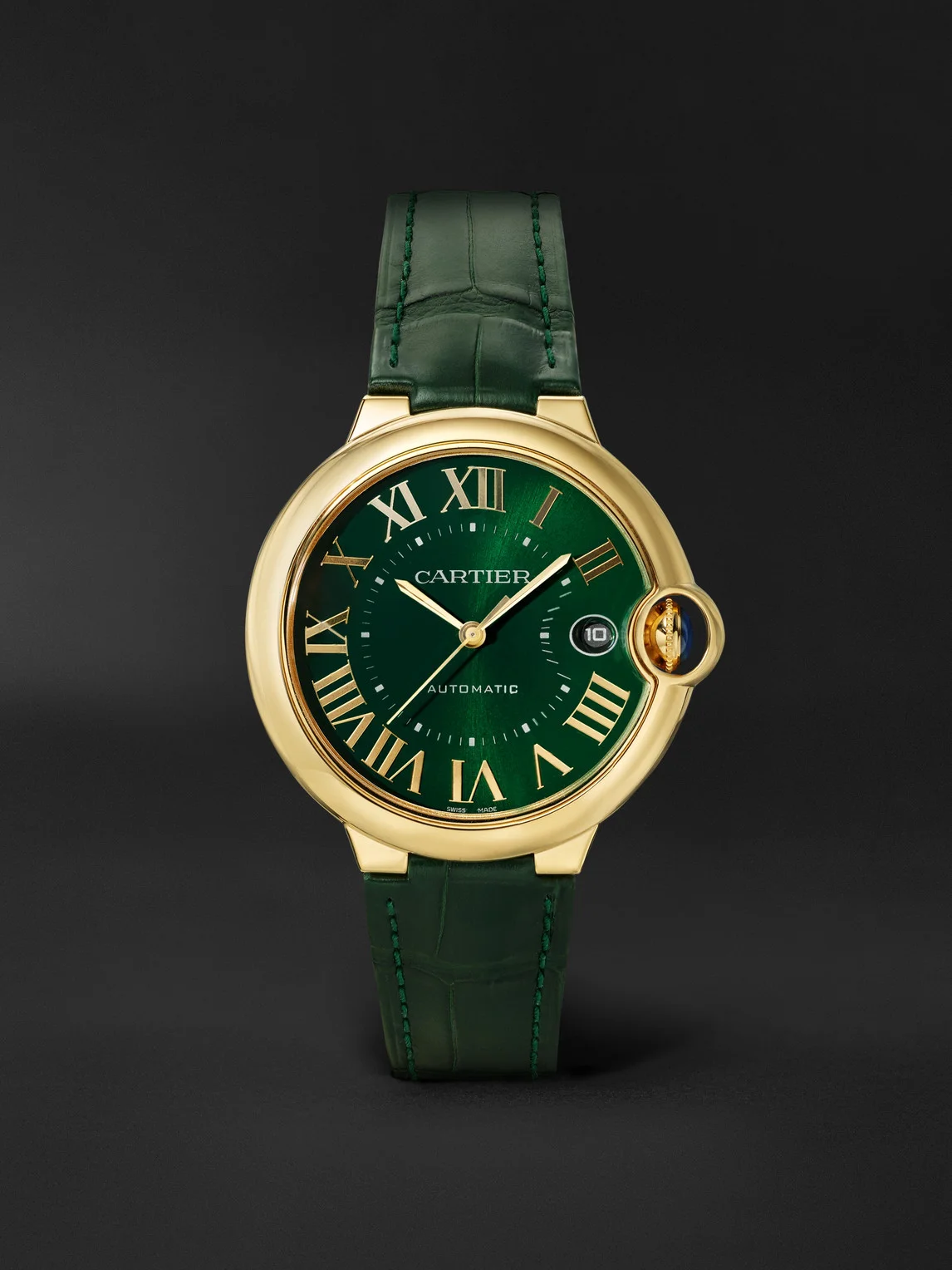 Ballon Bleu de Cartier Automatic 18-Karat Gold Watch, Ref. WGBB0062 - 1