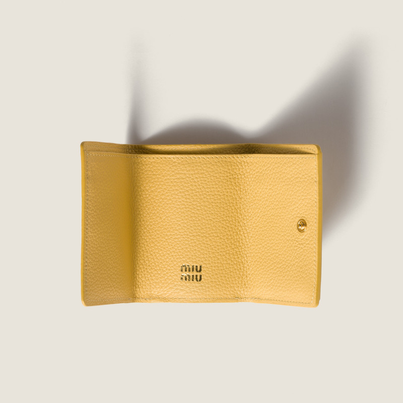 Miu Miu Small leather wallet outlook