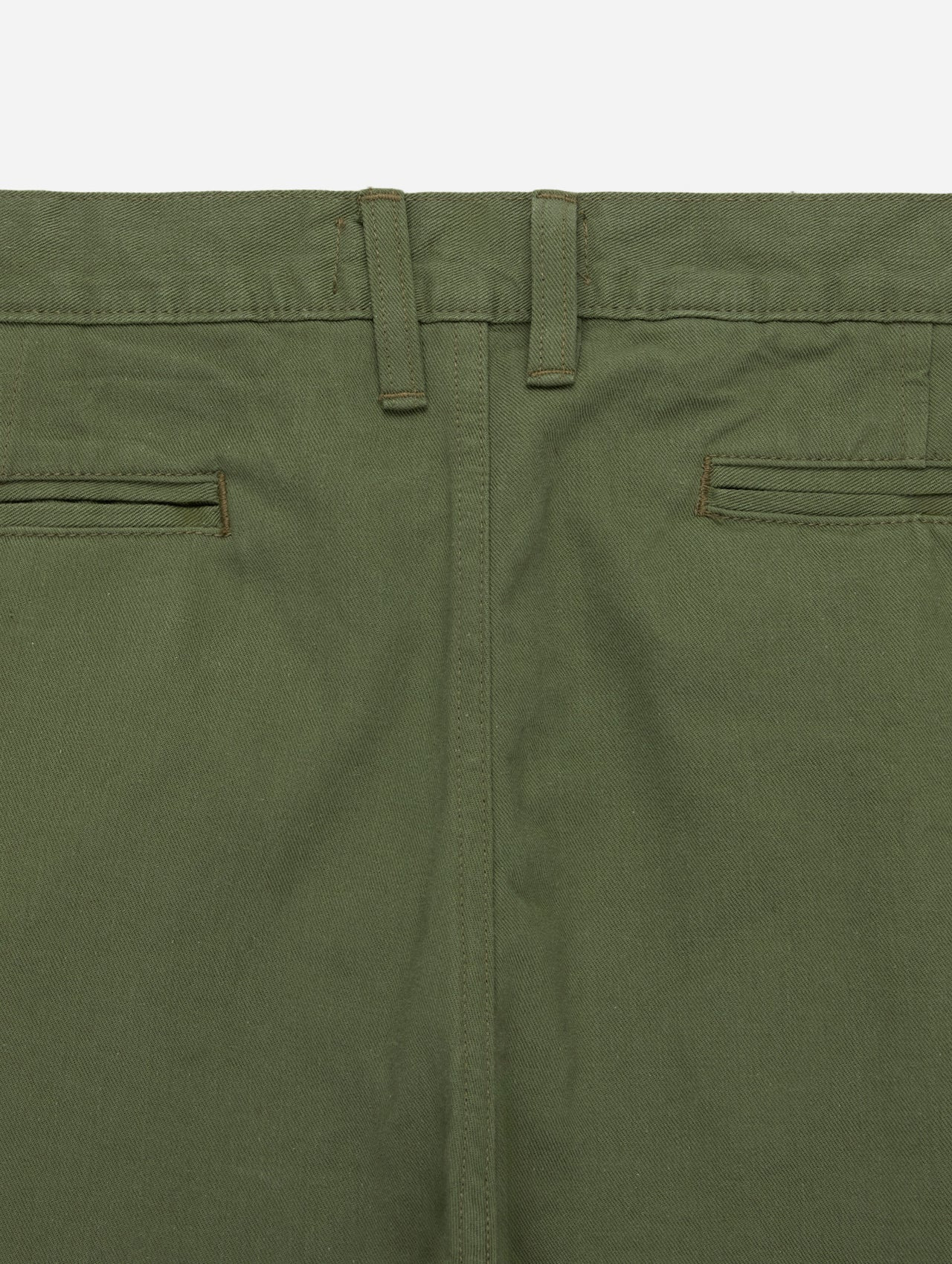 CH-55x - Olive Selvedge Chino - 7