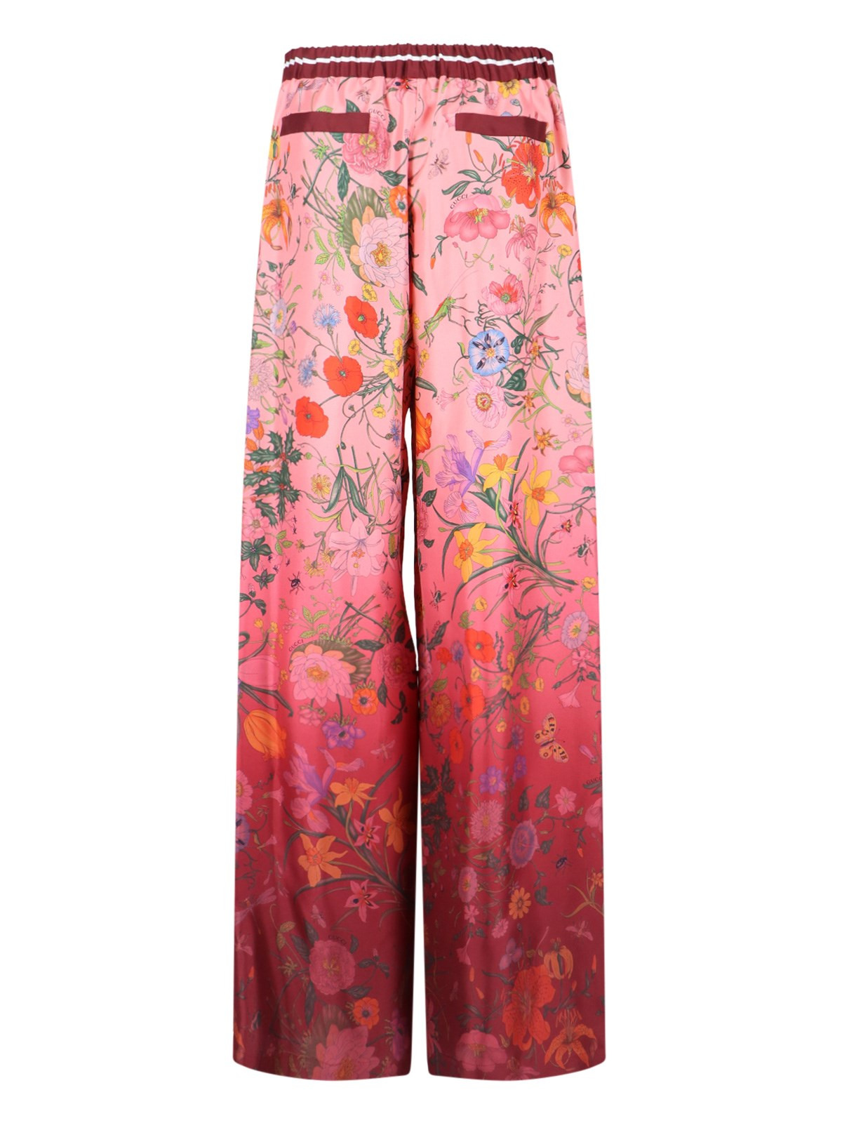SILK PANTS WITH BOW - 3
