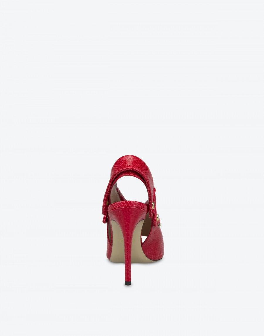 BIKER CALFSKIN SLINGBACK - 3