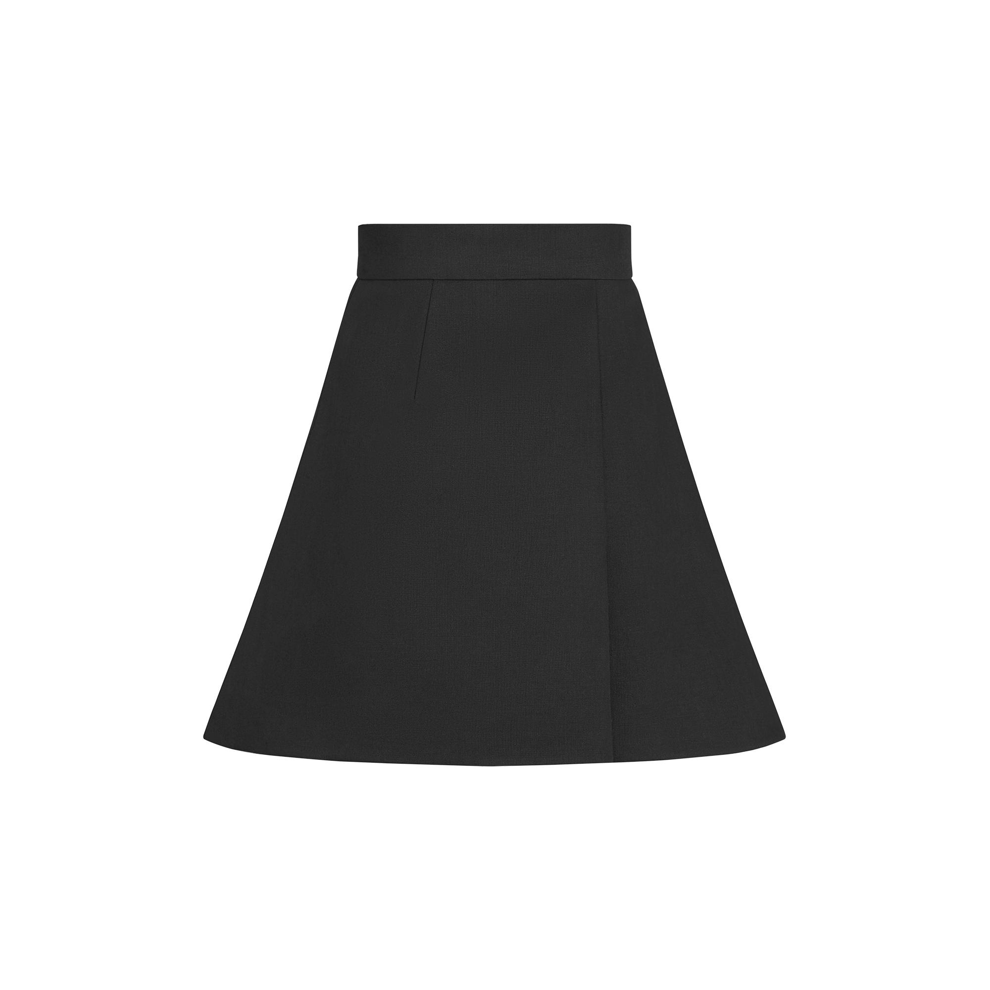 A-Line Wrap Skirt - 3