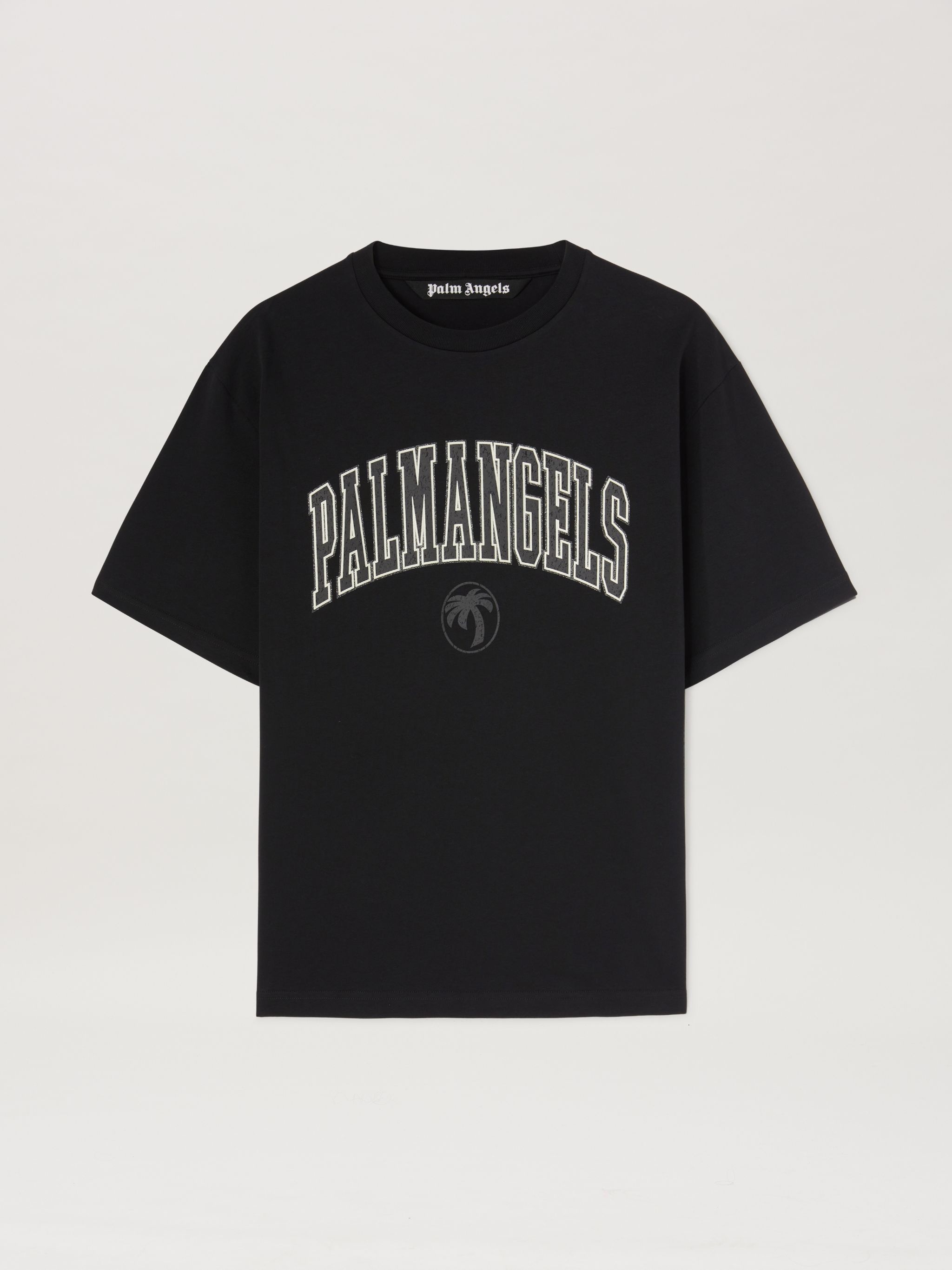 【関税無・国内発】 Palm Angels / College T-Shirt / Tシャツ Palm Angels College Logo T-shirt | REVERSIBLE
