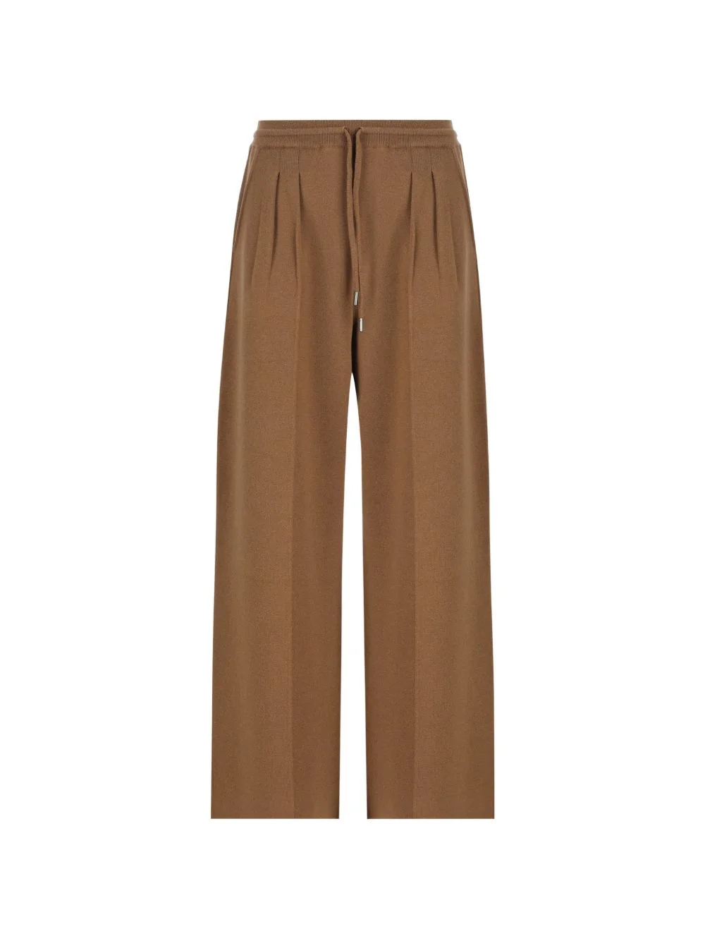 pleated drawstring trousers - 1