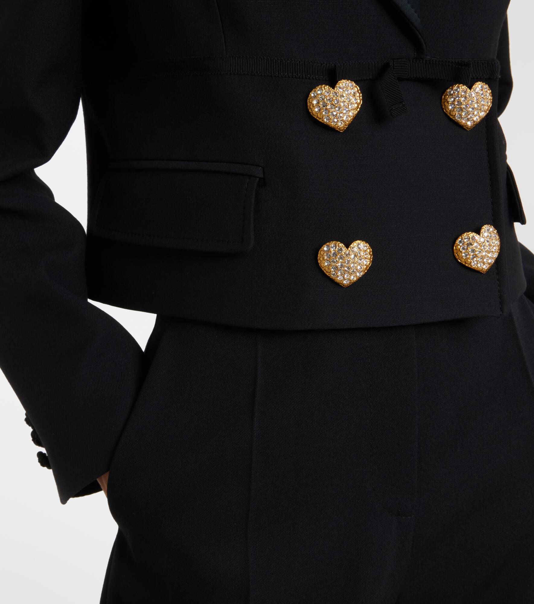 Crepe Couture blazer - 5