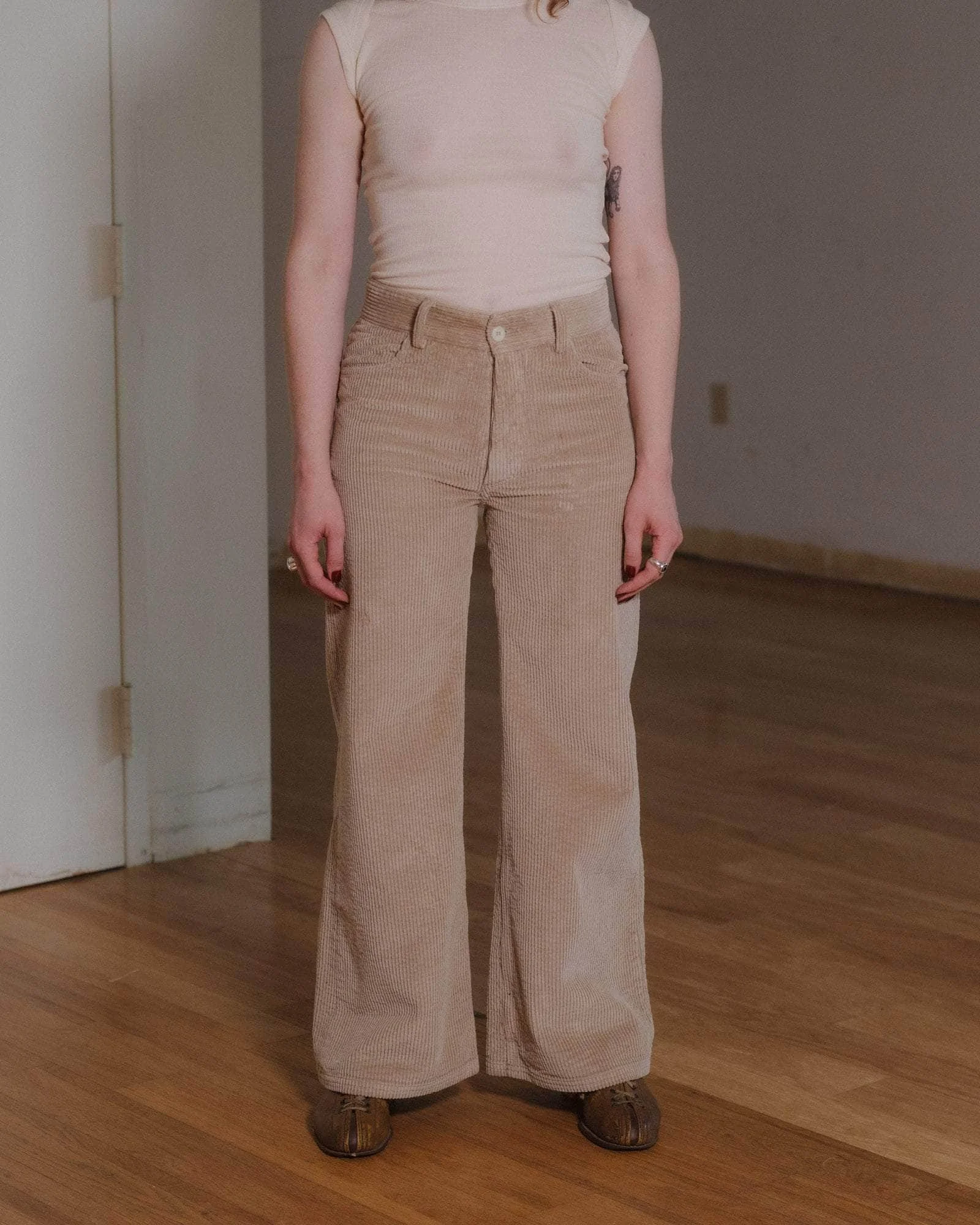 Tajo Wide Pants - Cotton Corduroy - 1