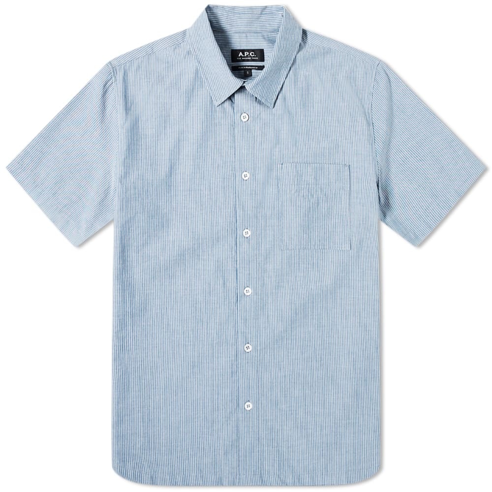 A.P.C. Bruce Stripe Shirt - 1