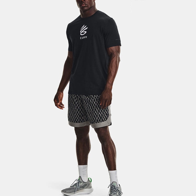 Under Armour Curry Versa Mesh Shorts 'Black' 1366635-001 - 3