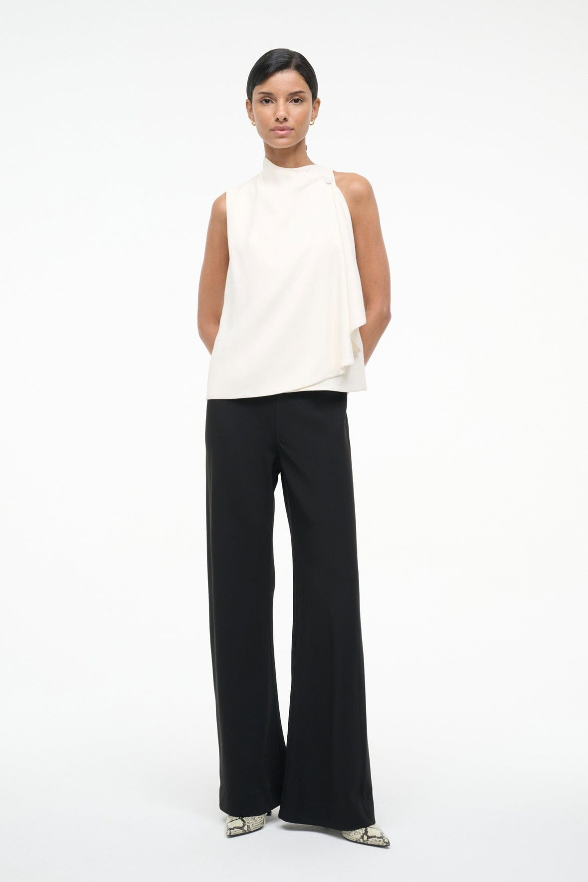 STAUD SIERRA TOP IVORY - 5