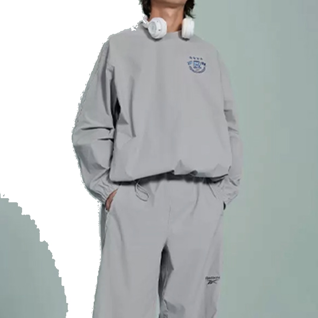 Reebok Logo Loose Sweater 'Grey' 24SRC301UGG5 - 3