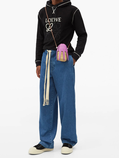 Loewe Drawstring relaxed-leg jeans outlook