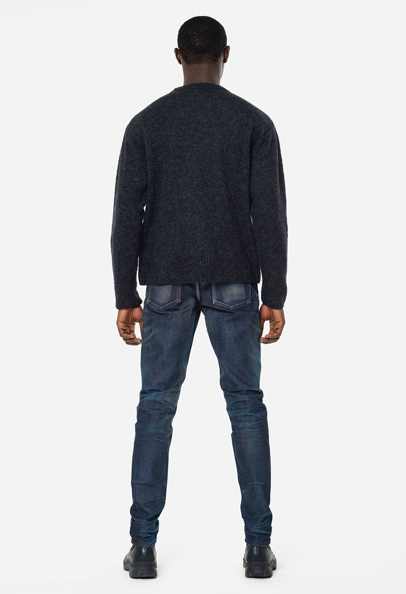 WOOL POWDER KNIT CREW 5