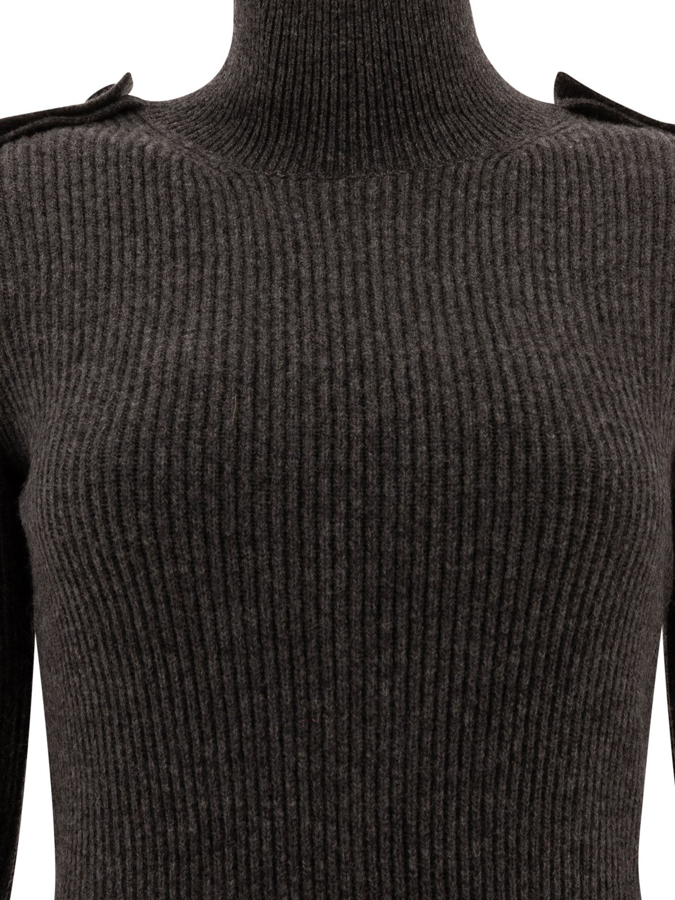 Alexander Mcqueen Ribbed Mini Dress - 3