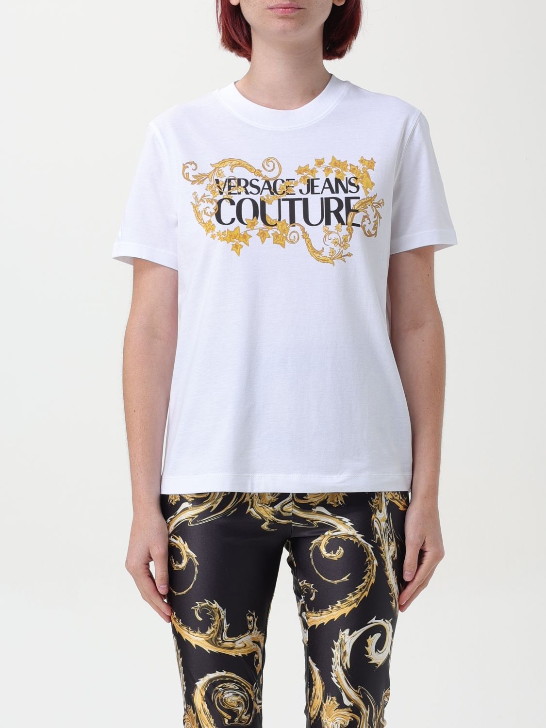 Giglio T Shirt Valentino Femme VERSACE JEANS COUTURE T-shirt Woman