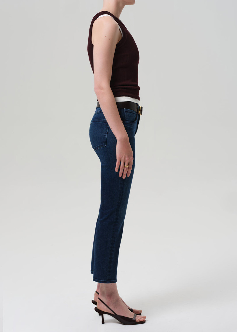 Isola Mid Rise Cropped Boot In Regency 4