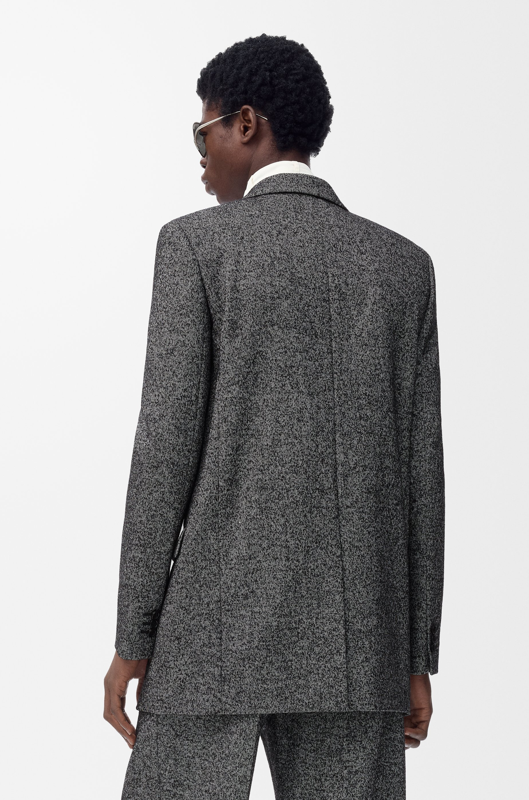 Jacket in wool blend - 4