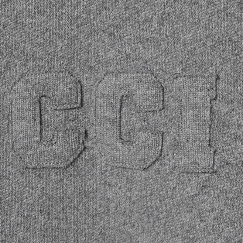 Embroidered wool knit sweater 7