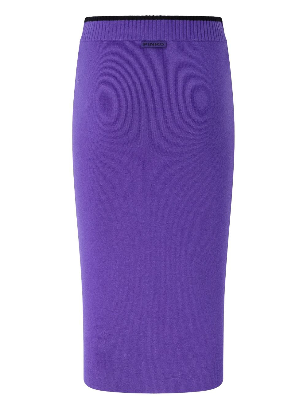 wool blend pencil skirt - 2