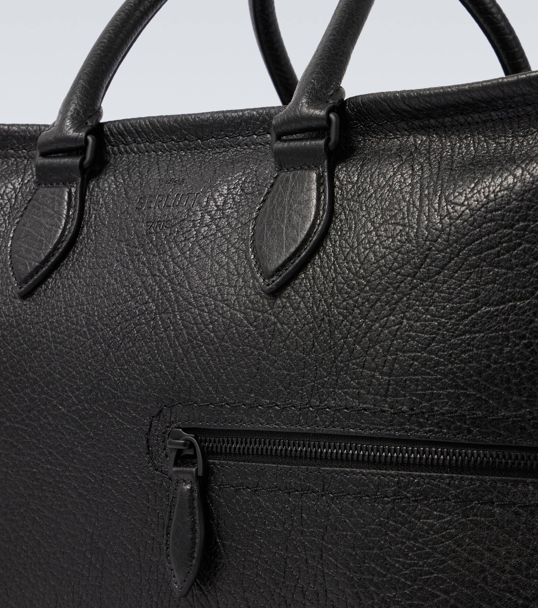 Overnight leather briefcase - 6