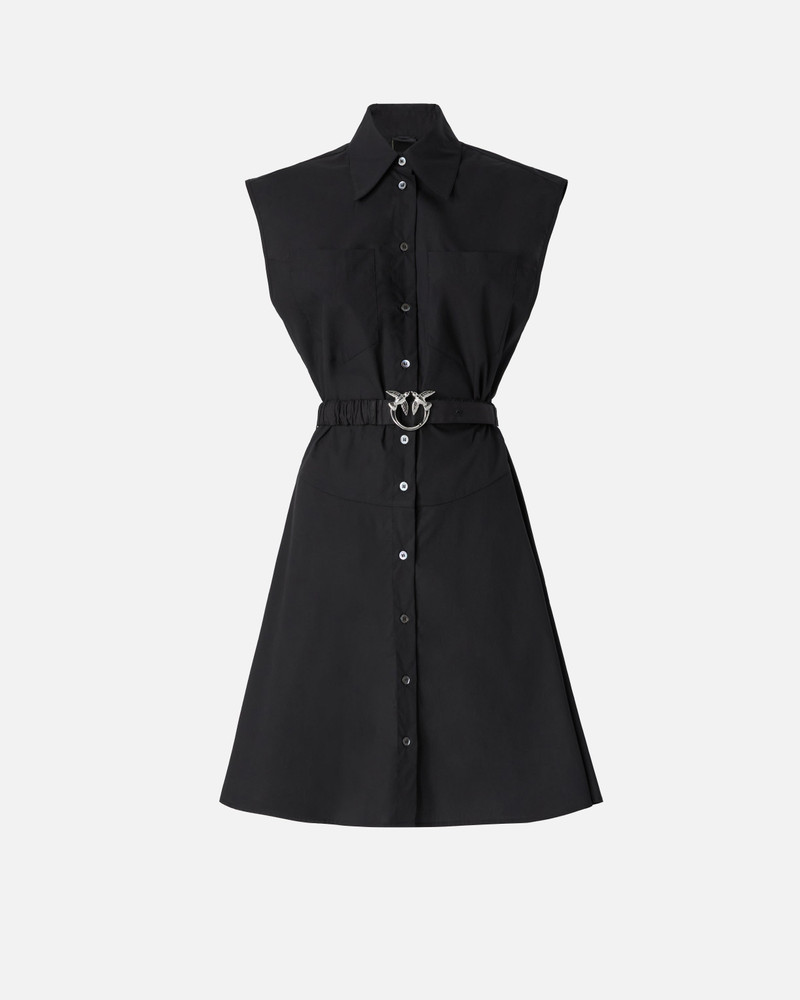 SHIRT DRESS WITH LOVE BIRDS BELT 1