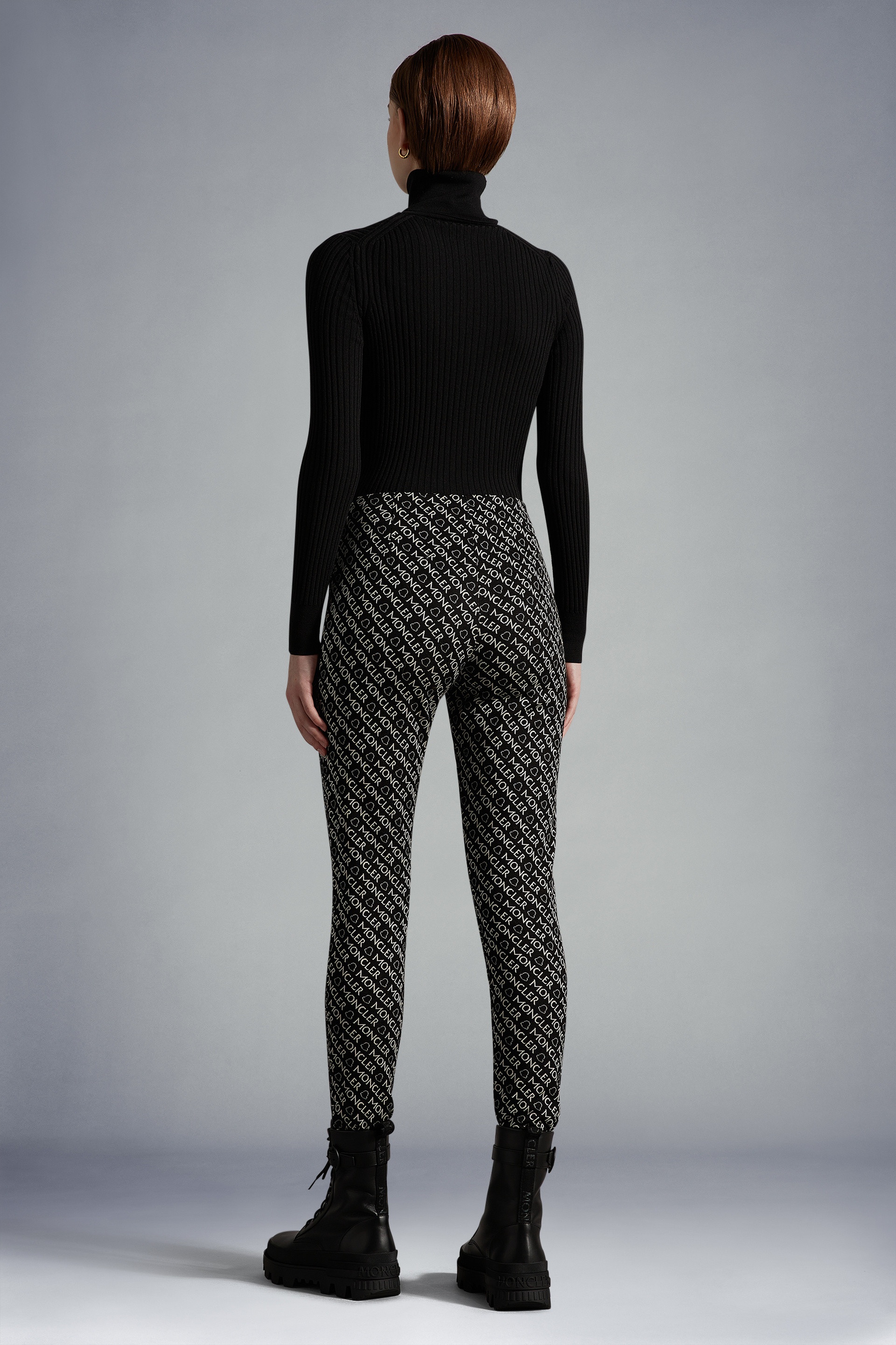 Logo Print Leggings - 5