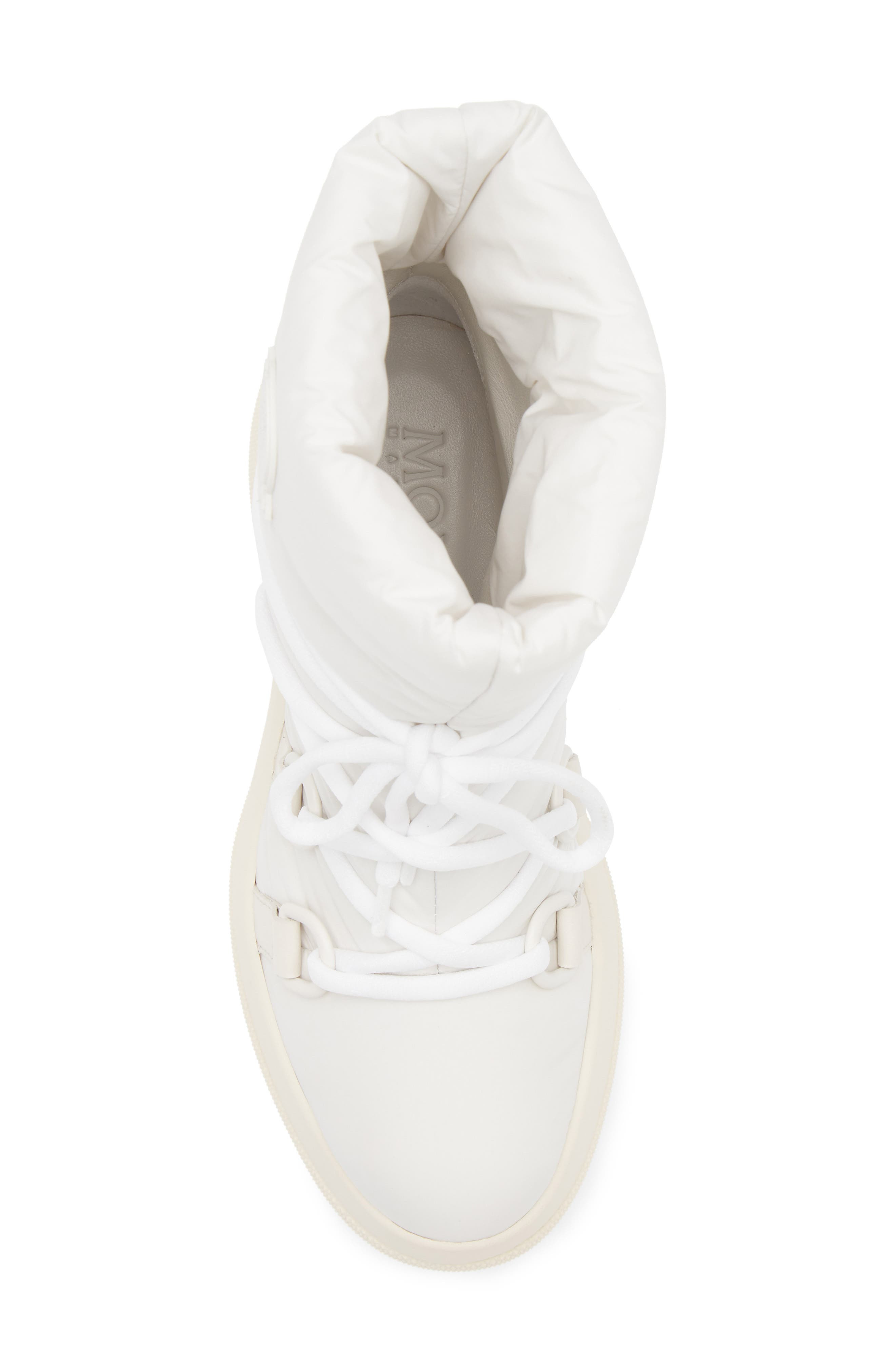 Moncler Resile Apres Water Repellent Boot in Light Beige at Nordstrom - 5