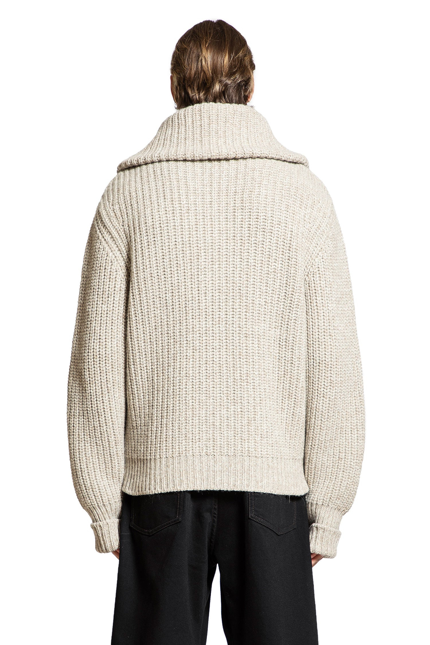 Lemaire Man Beige Knitwear - 3