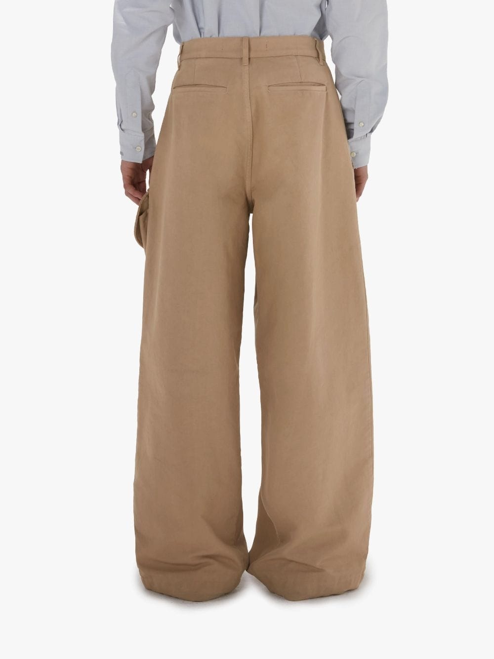 CARGO TROUSERS WITH OVERSIZED POCKET - 3