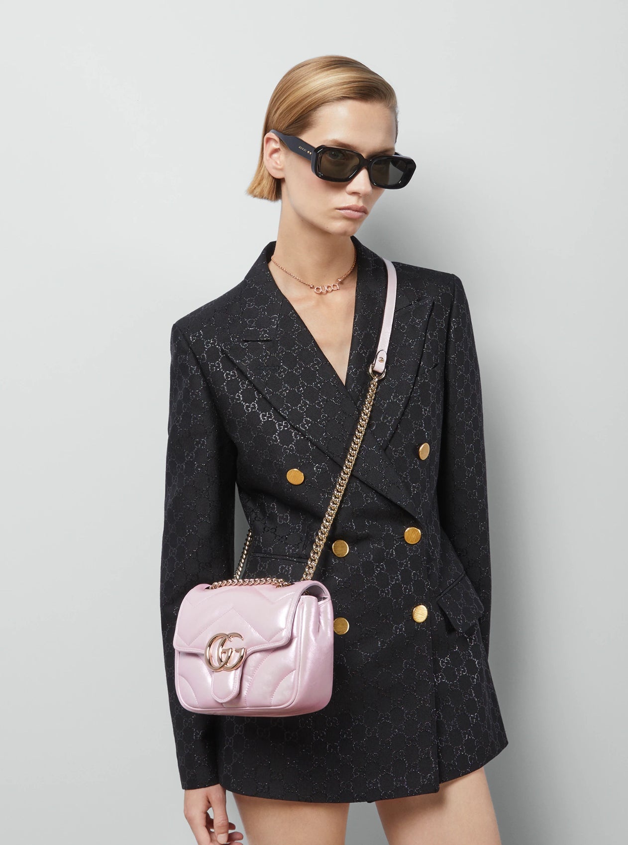 Gucci GG marmont Mini Shoulder Crossbody Bag - 5