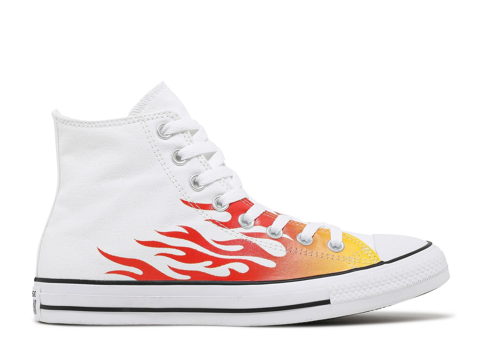 CHUCK TAYLOR ALL STAR HIGH 'ARCHIVE PRINT - WHITE FLAME' - 1