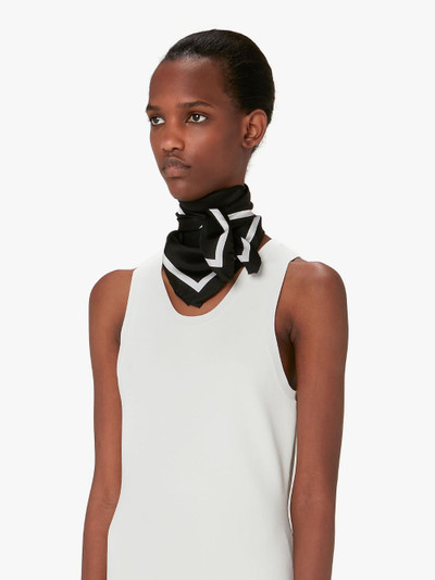 JW Anderson SILK SCARF WITH ANCHOR LOGO outlook