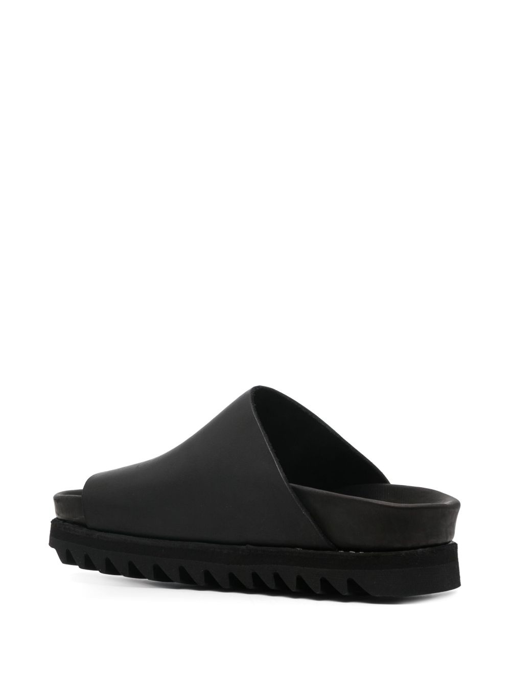 leather slides - 3
