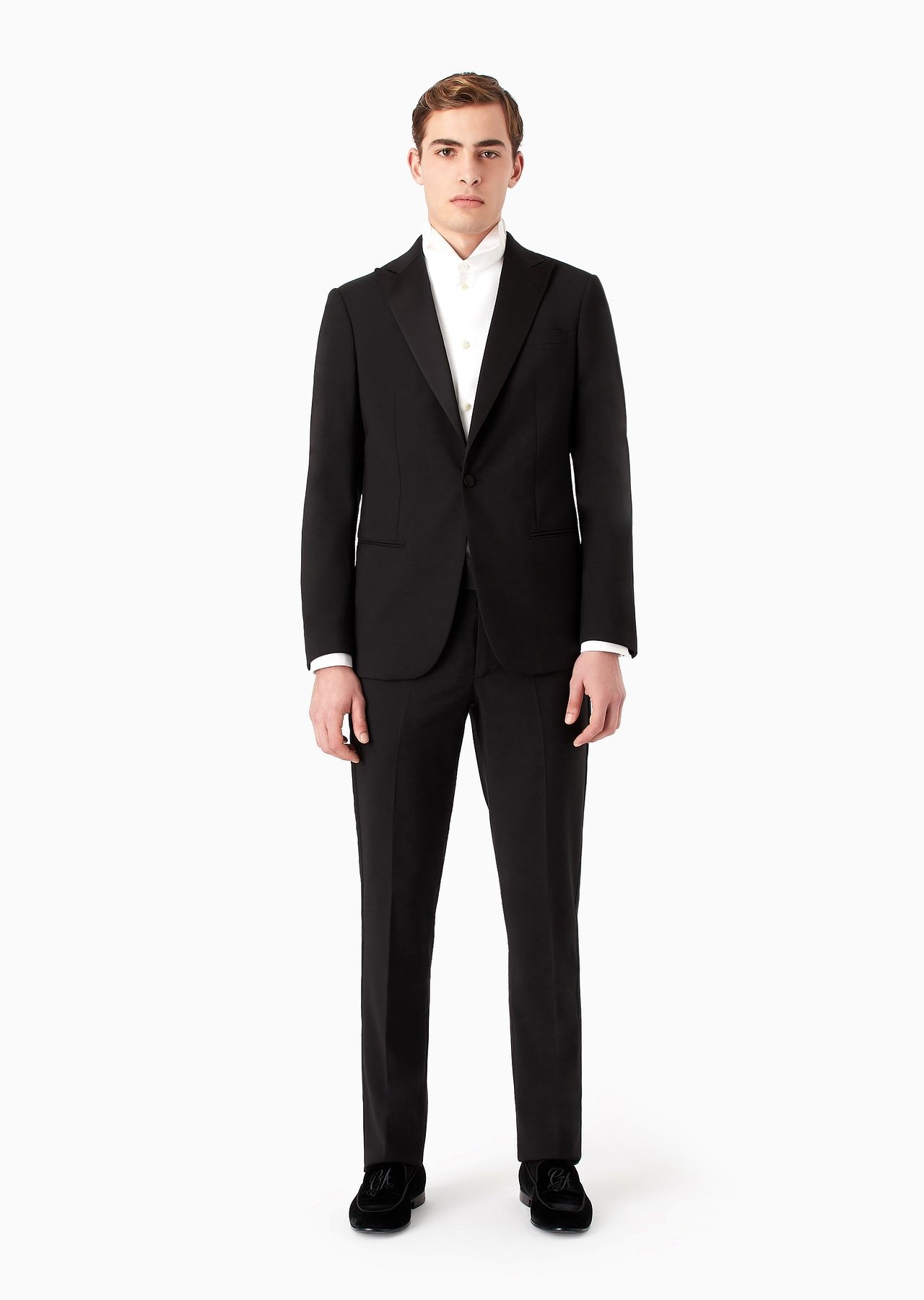 Pure wool, half-canvassed, slim-fit tuxedo from the Icon Soho line - 2