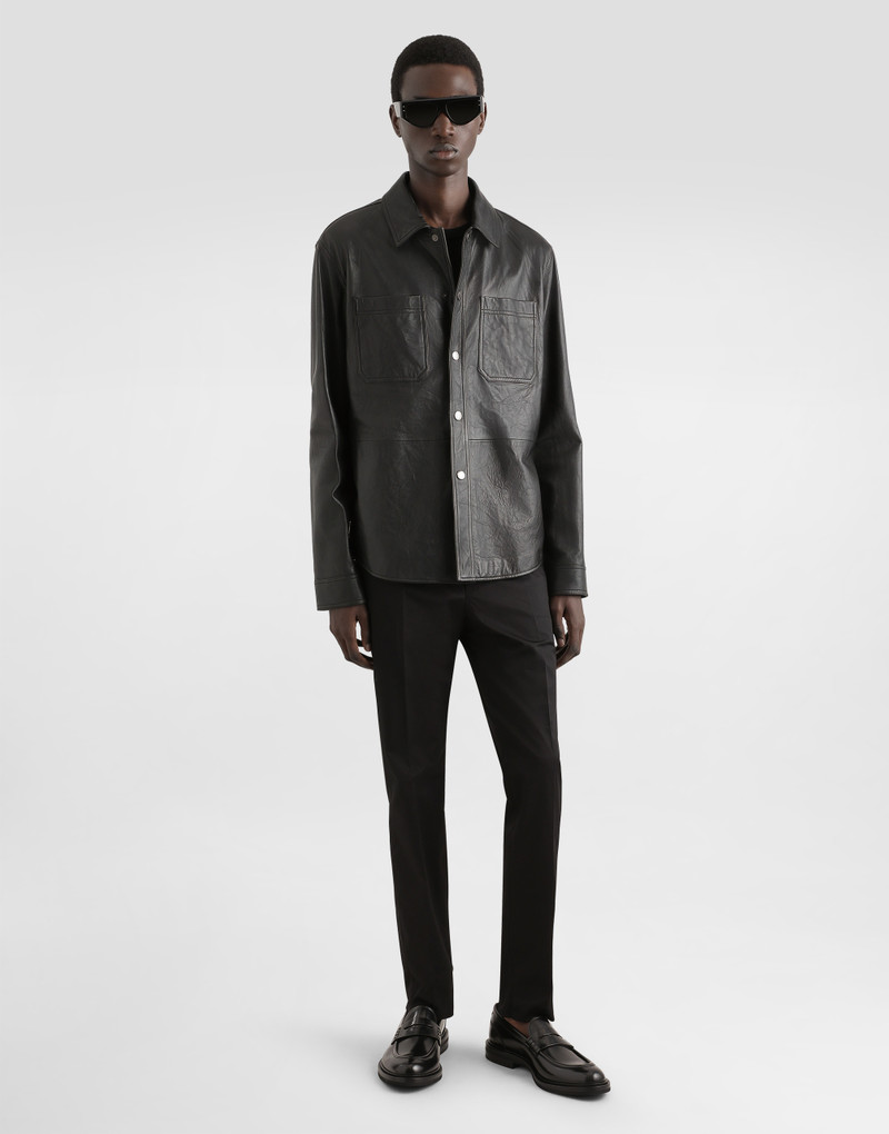 Dolce & Gabbana Leather shirt outlook