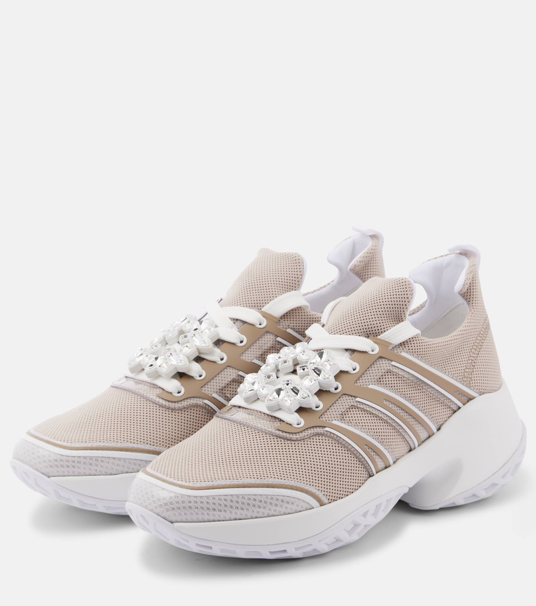 Viv' Run embellished platform sneakers - 4