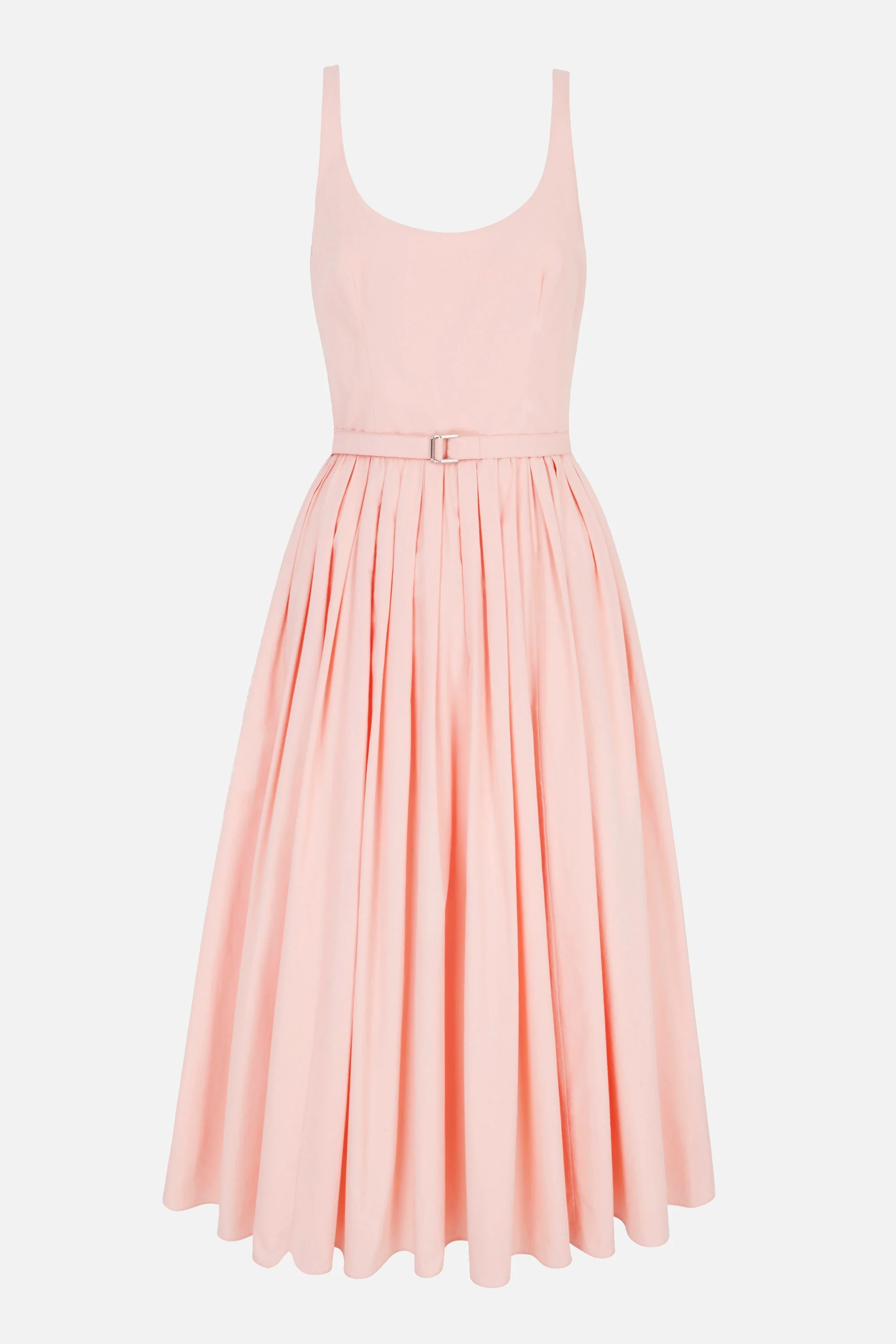 Eglantine Dress in Light Pink Cotton Popclan - 1